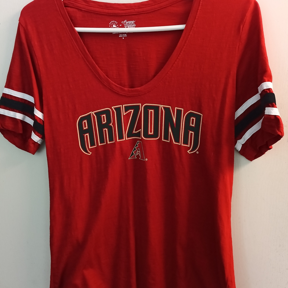 Genuine Merchandise Red Arizona Tee